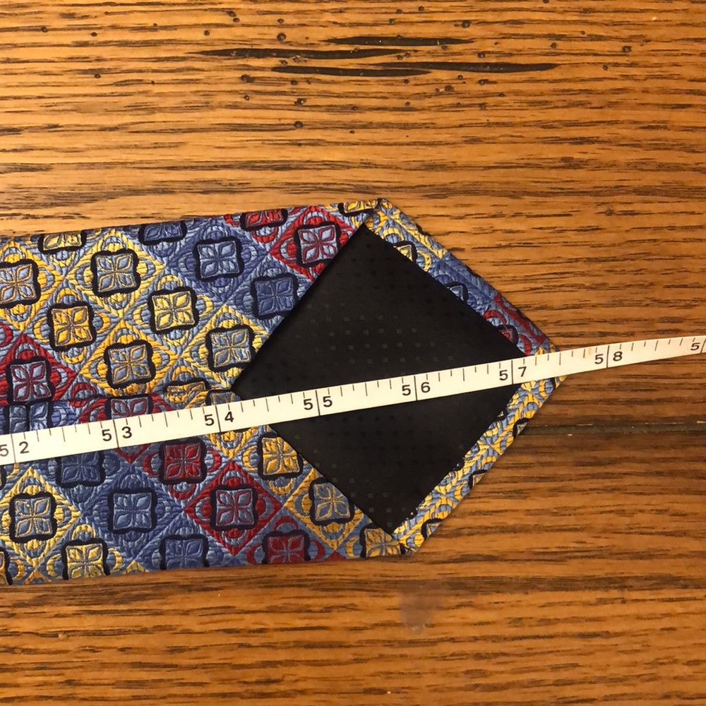 Fabio Fazio 100% Silk Neck Tie Beautiful Men’s Designer - Picture 6 of 9